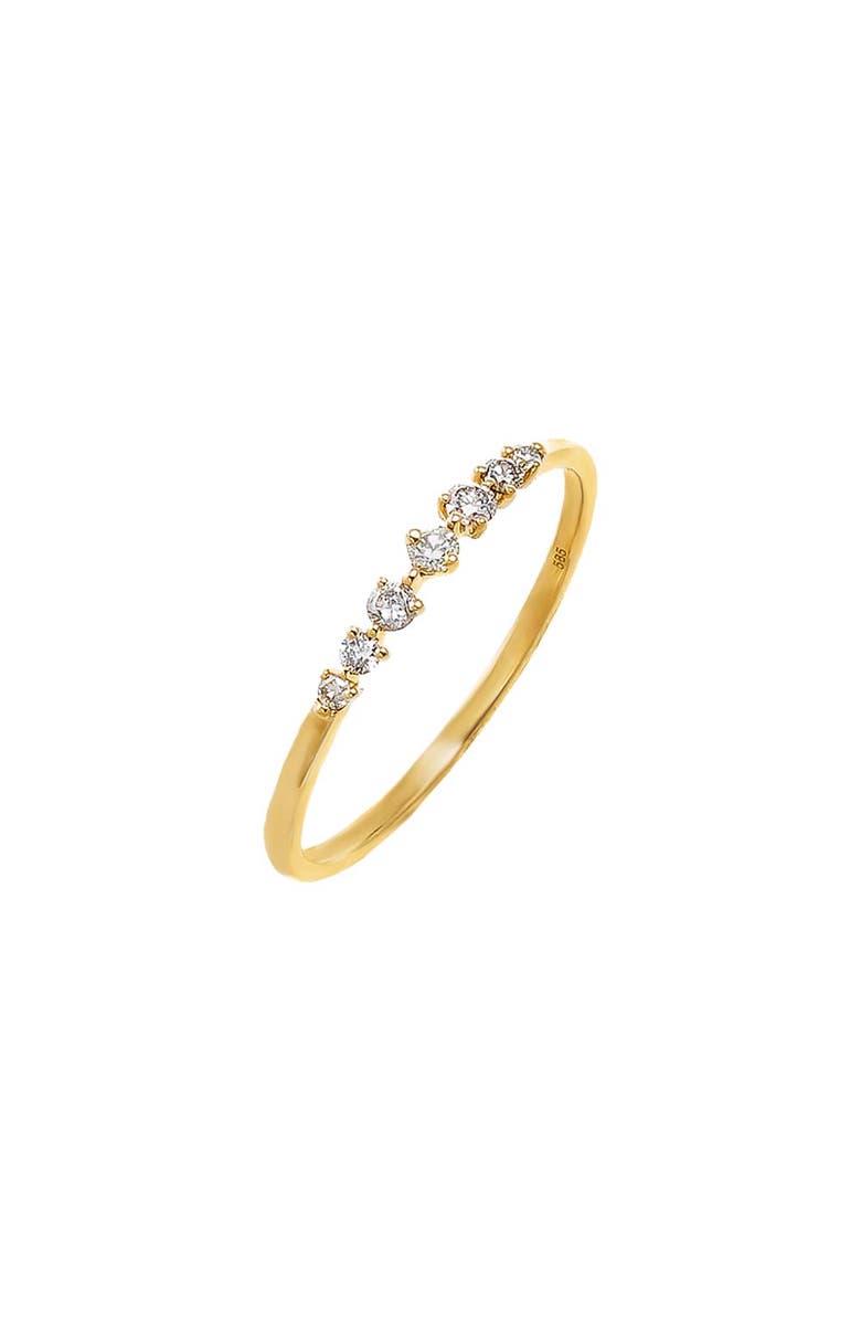 BY ADINA EDEN Diamond Graduated Accent Ring 14K, Main, color, 