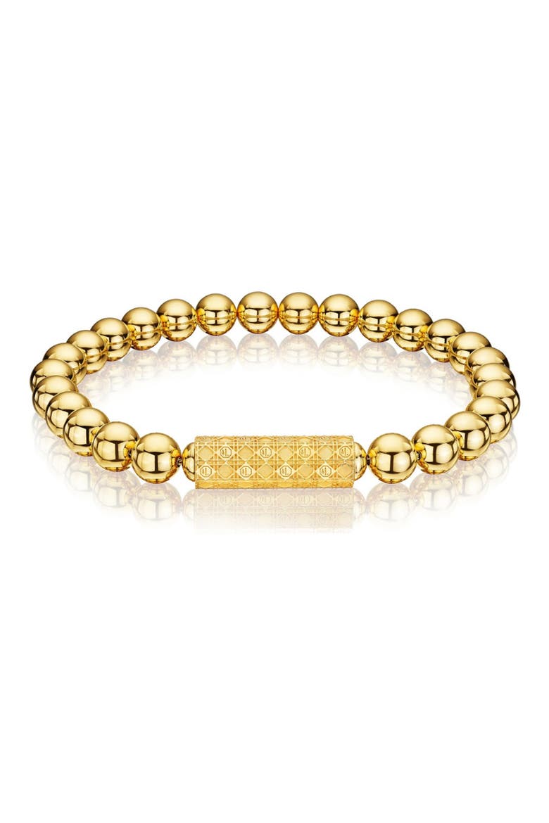Classic Beaded Necklace, Main, color, 18K GOLD VERMEIL