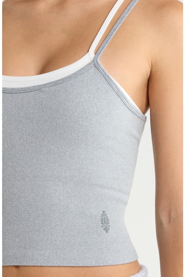 FP Movement All Clear Coastline Camisole, Alternate, color, HEATHER GREY COMBO