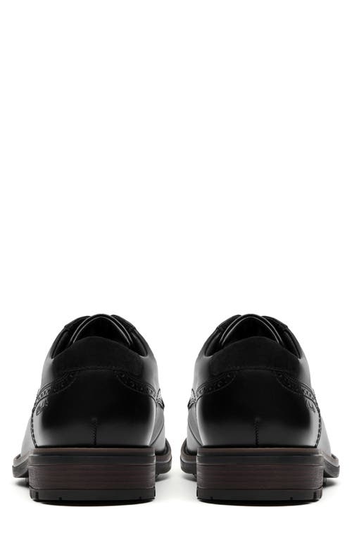Clarks ® Emmett Plain Toe Derby In Black