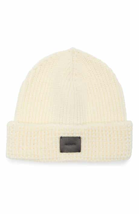 AllSaints Mixed Stitch Beanie