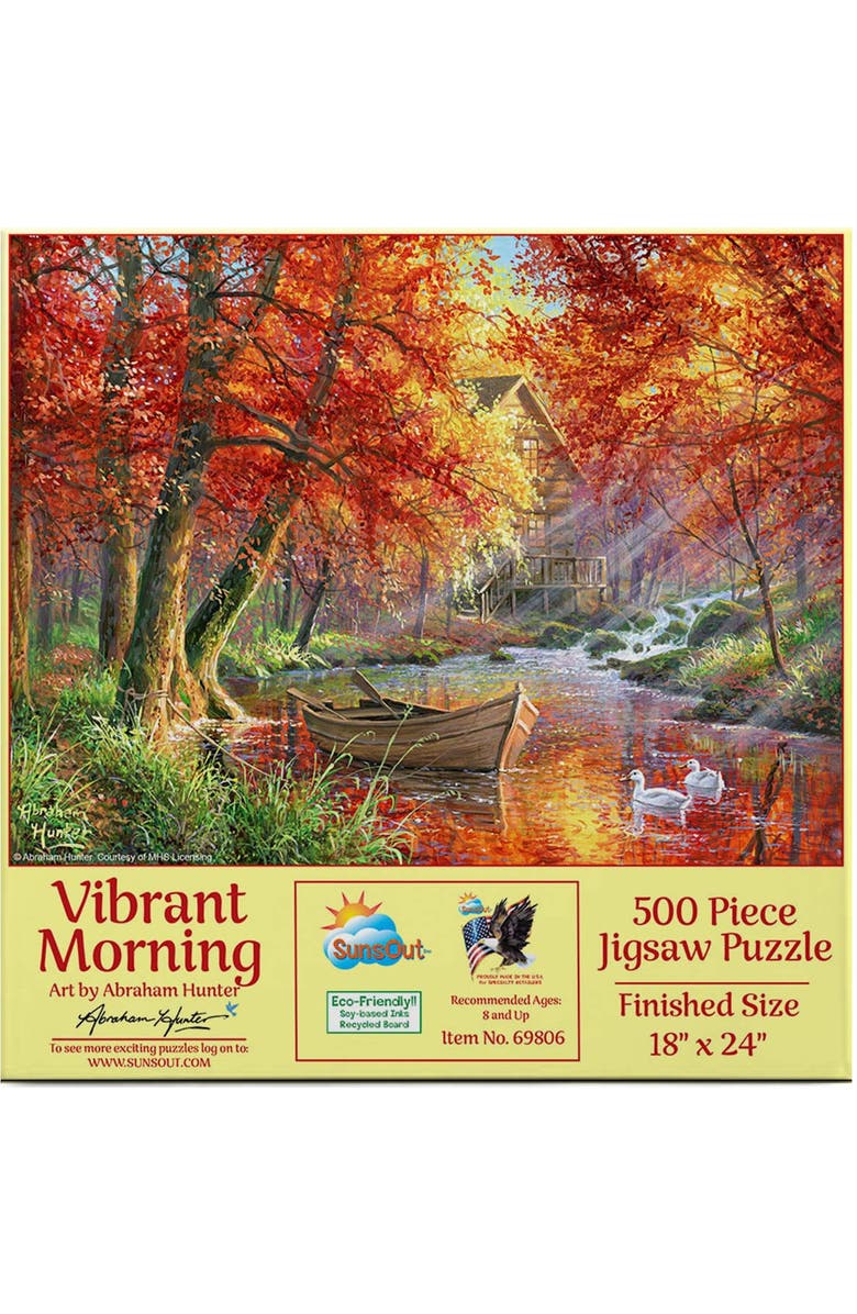 Sunsout Vibrant Morning 500 piece Jigsaw Puzzle for Adults, Alternate, color, Multicolor