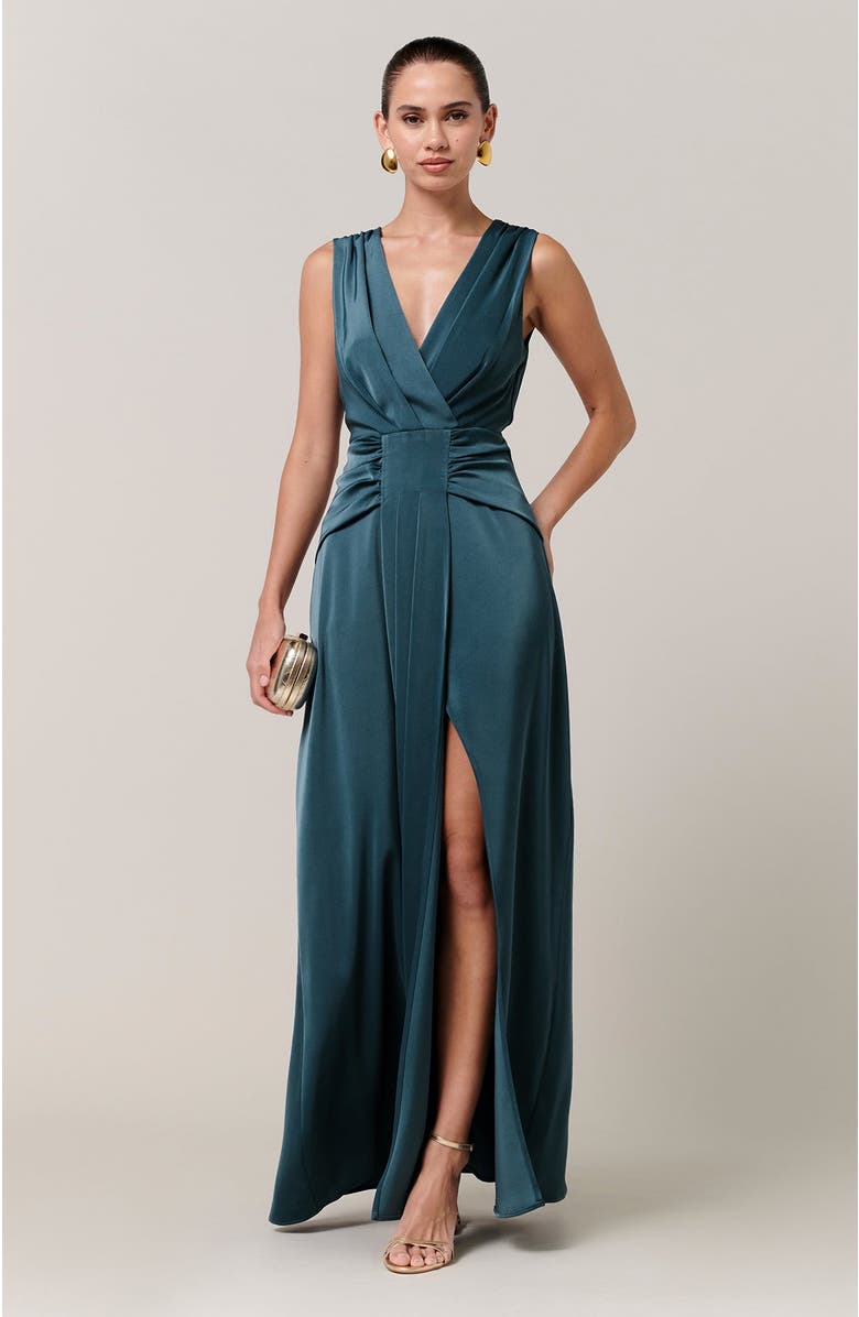 SAVEL Reannah Maxi Dress, Alternate, color, Teal