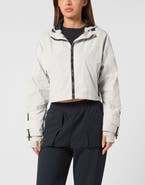 PLEIN SPORT Hooded Active Jacket Ls Scratch Women