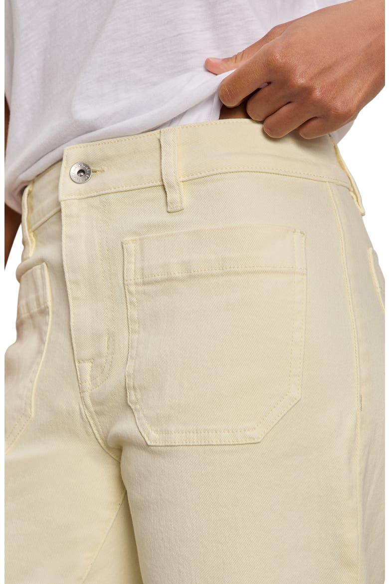 The Marine Crop Denim Pants, Alternate, color, WASHED LEMON YELLOW