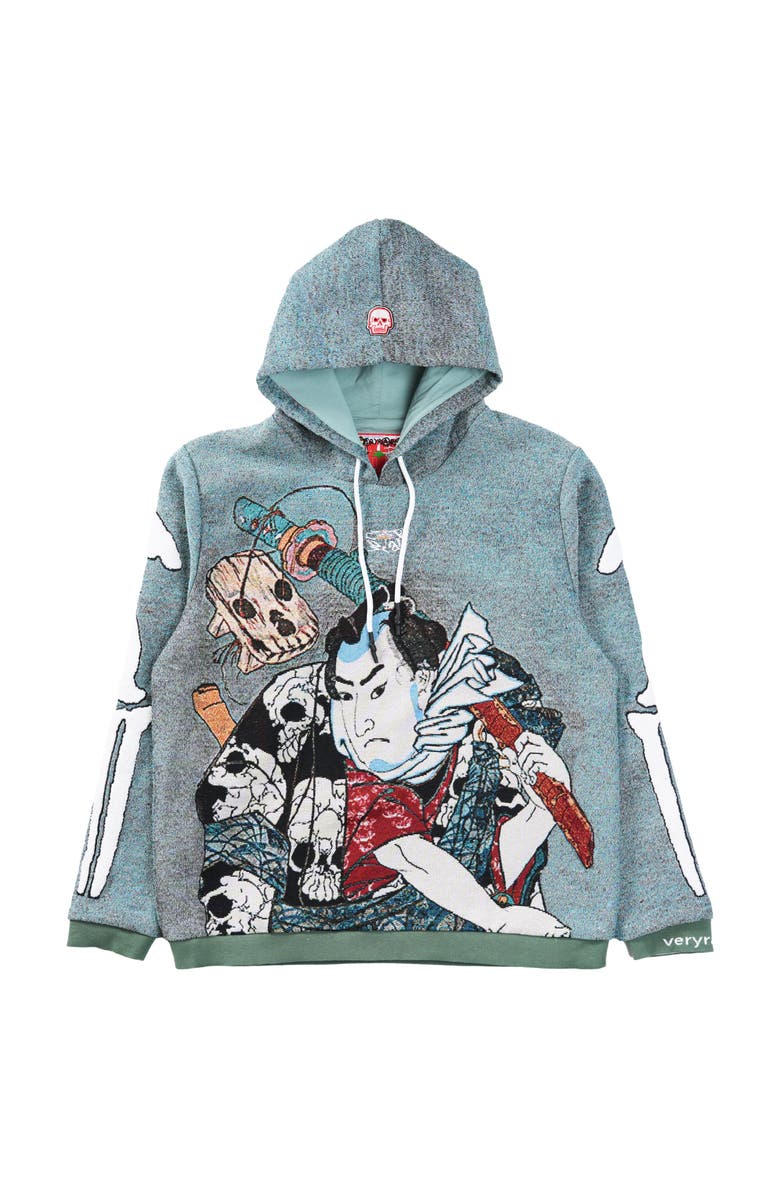 VERYRARE Nozarashi Gosuke Hoodie, Main, color, Green