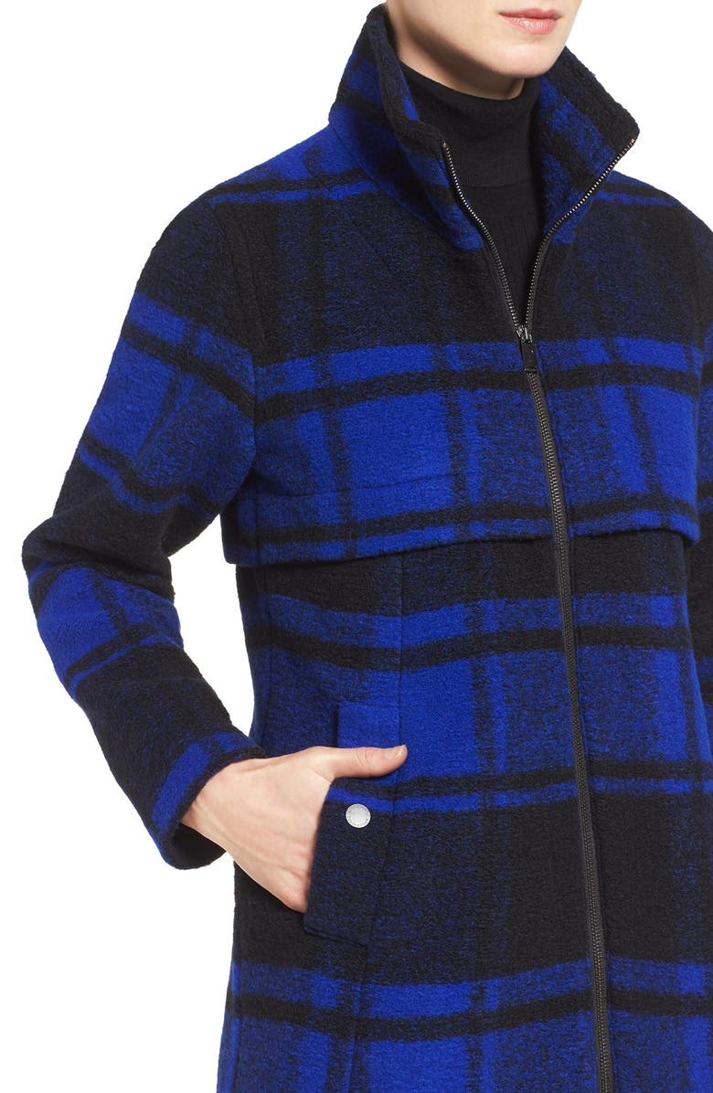 Pendleton 'Hillsdale' Buffalo Plaid Wool Blend Coat, Alternate, color, 