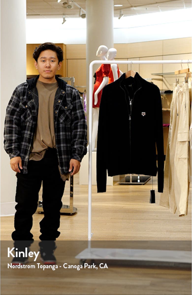 Pisoni Double Zip Merino Wool & Cashmere Cardigan, sales video thumbnail