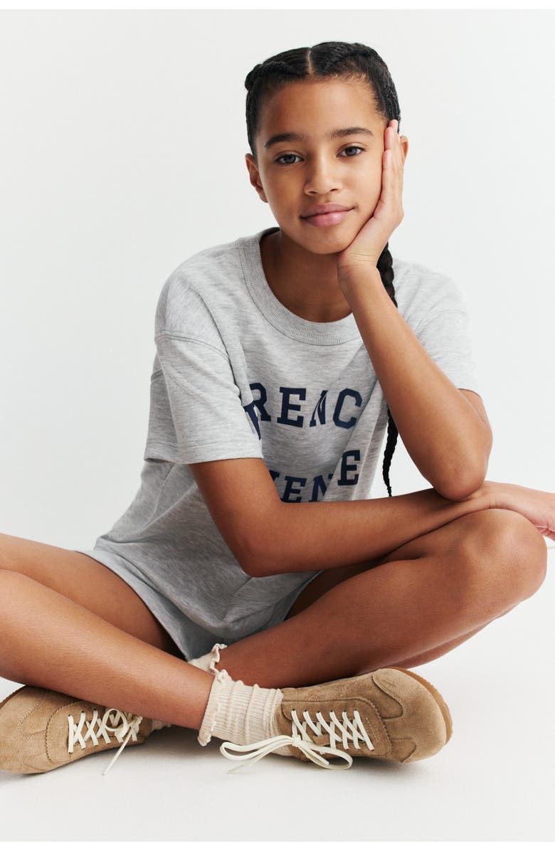 H&M 2-piece printed set, Alternate, color, Light Gray Melange