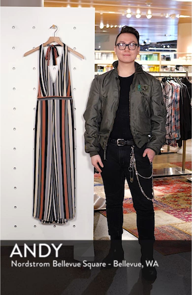 Halter Cropped Jumpsuit, sales video thumbnail