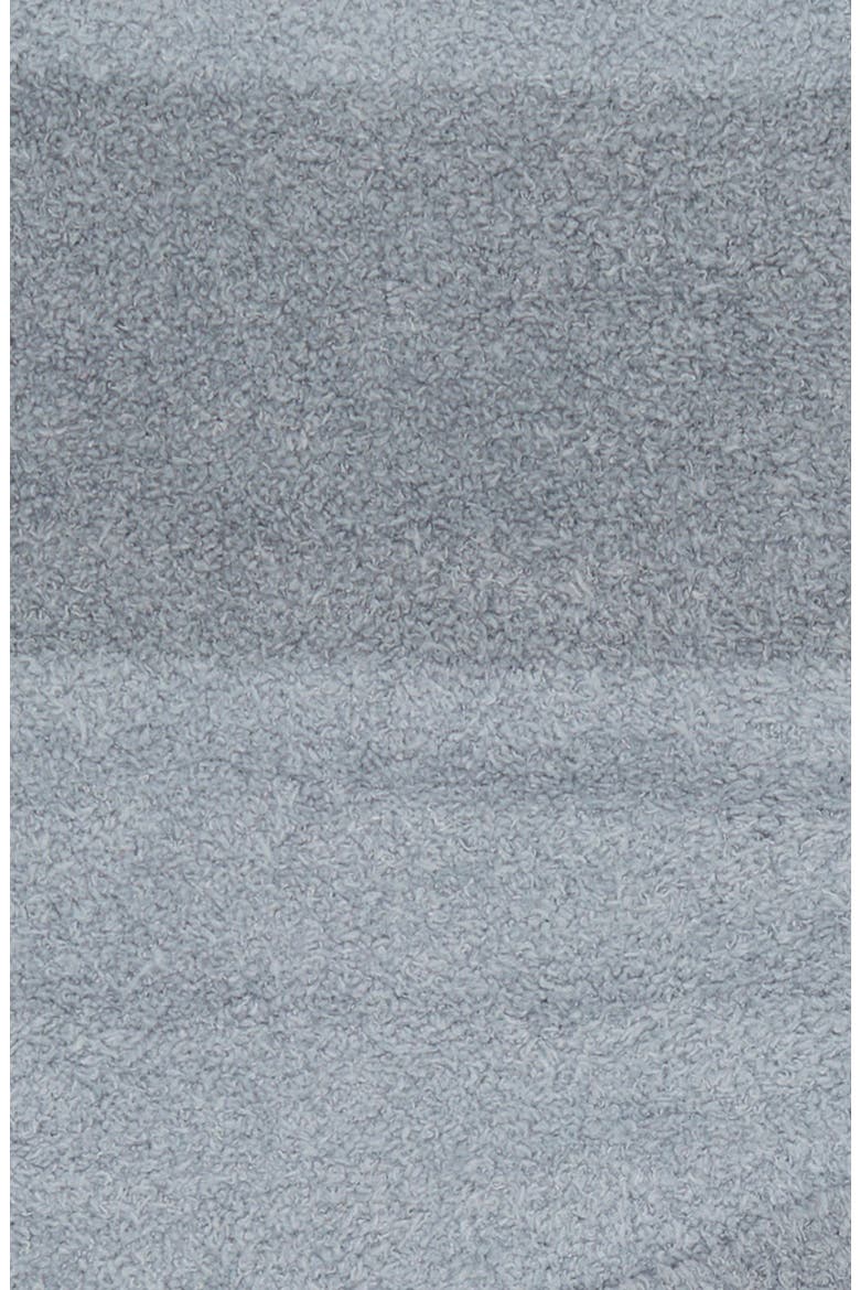 CozyChic® Block Stripe Throw Blanket, Alternate, color, MOONBEAM