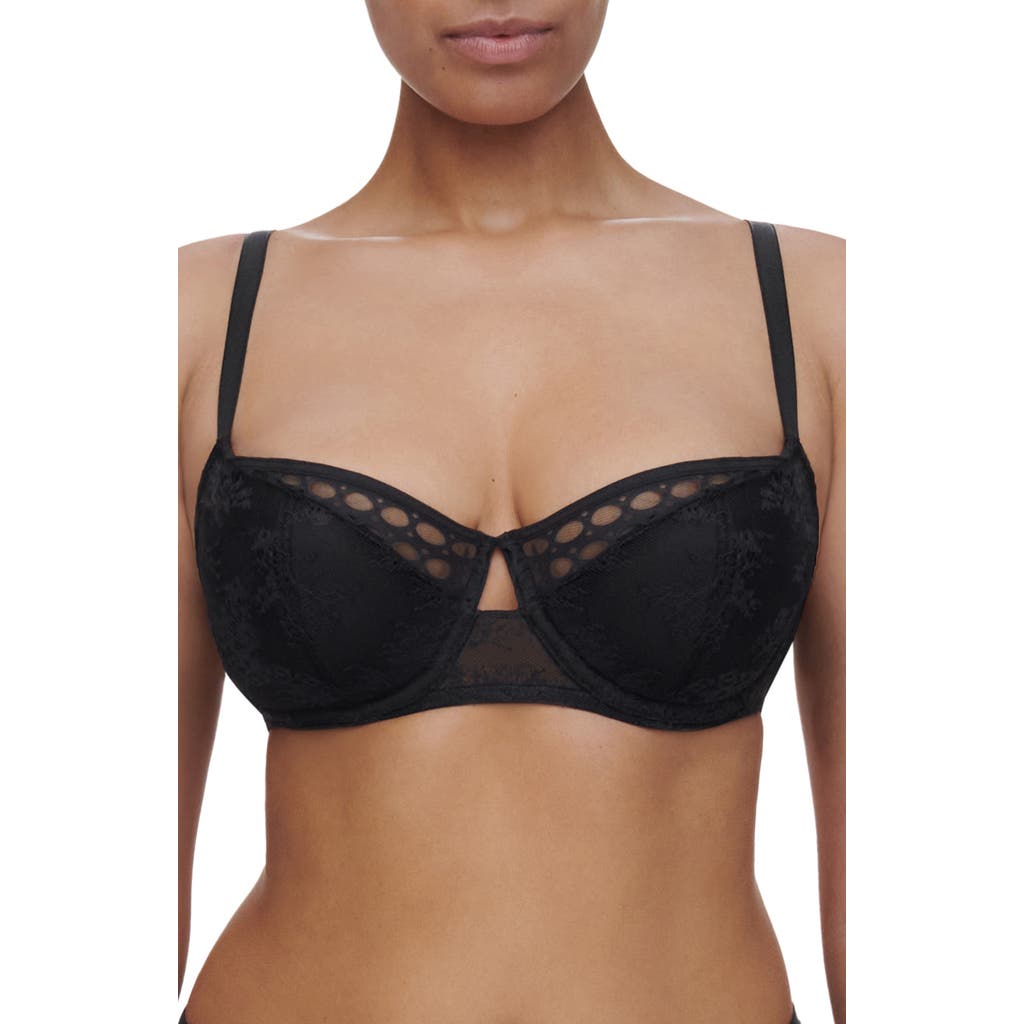 Chantelle Pulp Mixed Media Underwire Demi Bra
