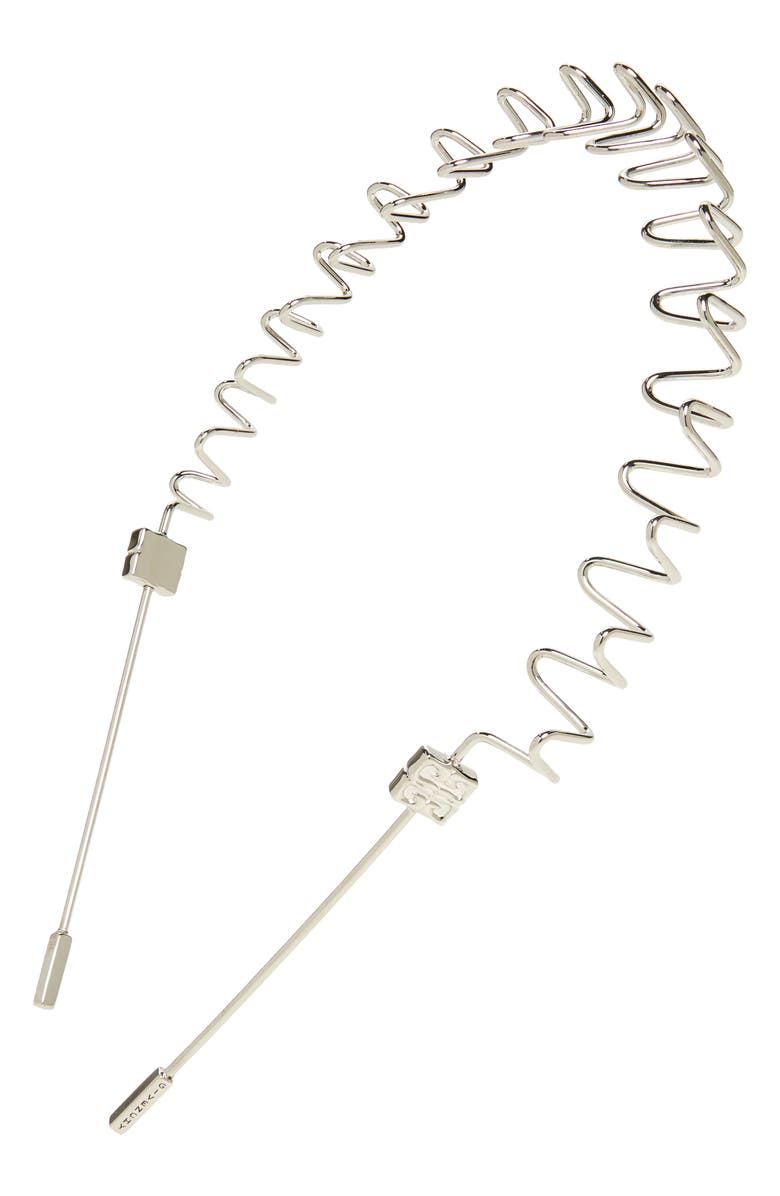 Givenchy Zigzag Headband, Main, color,