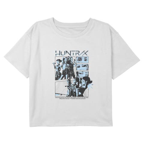 Girl's KPop Demon Hunters A Battle For Hearts and Minds  Graphic T-Shirt