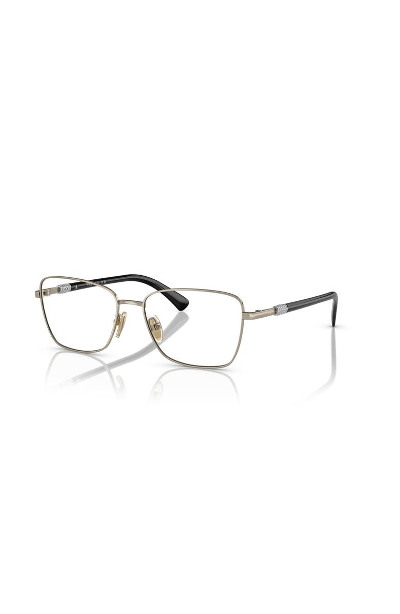 Vogue Eyewear 54mm Butterfly optical glasses, Main, color, Gold