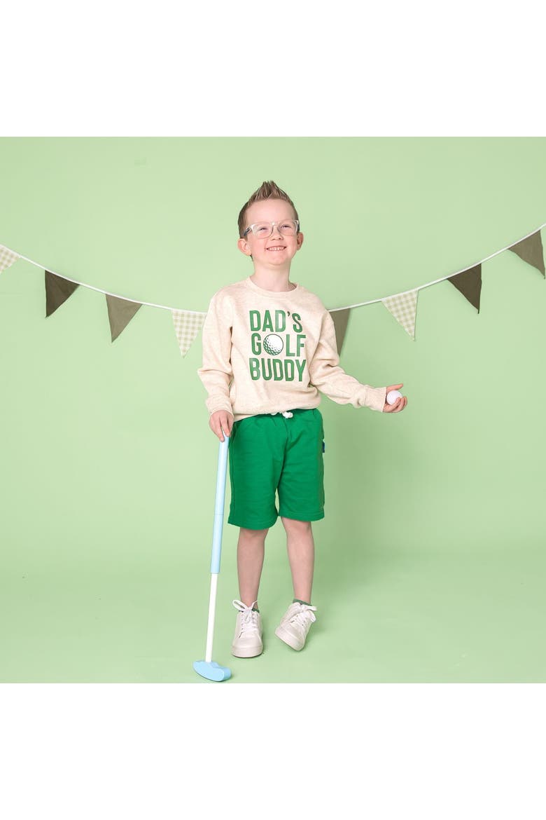 Dad's Golf Buddy Sweatshirt, Alternate, color, Natural Heather