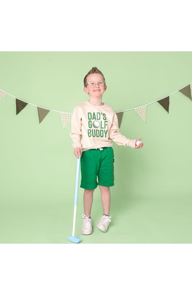 Sweet Wink Dad's Golf Buddy Sweatshirt, Alternate, color, Natural Heather