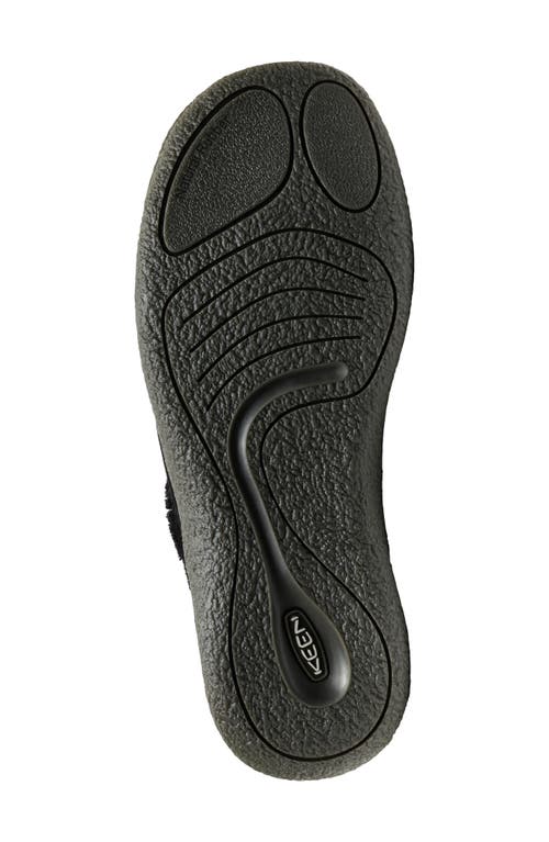 Keen Howser Iii Slide Slipper In Black