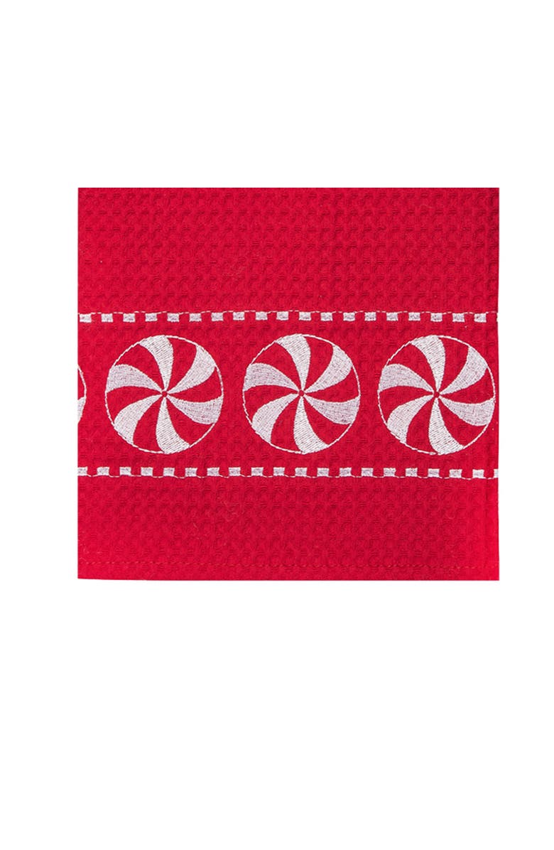 C&F Home Peppermint Towel, Alternate, color, Red