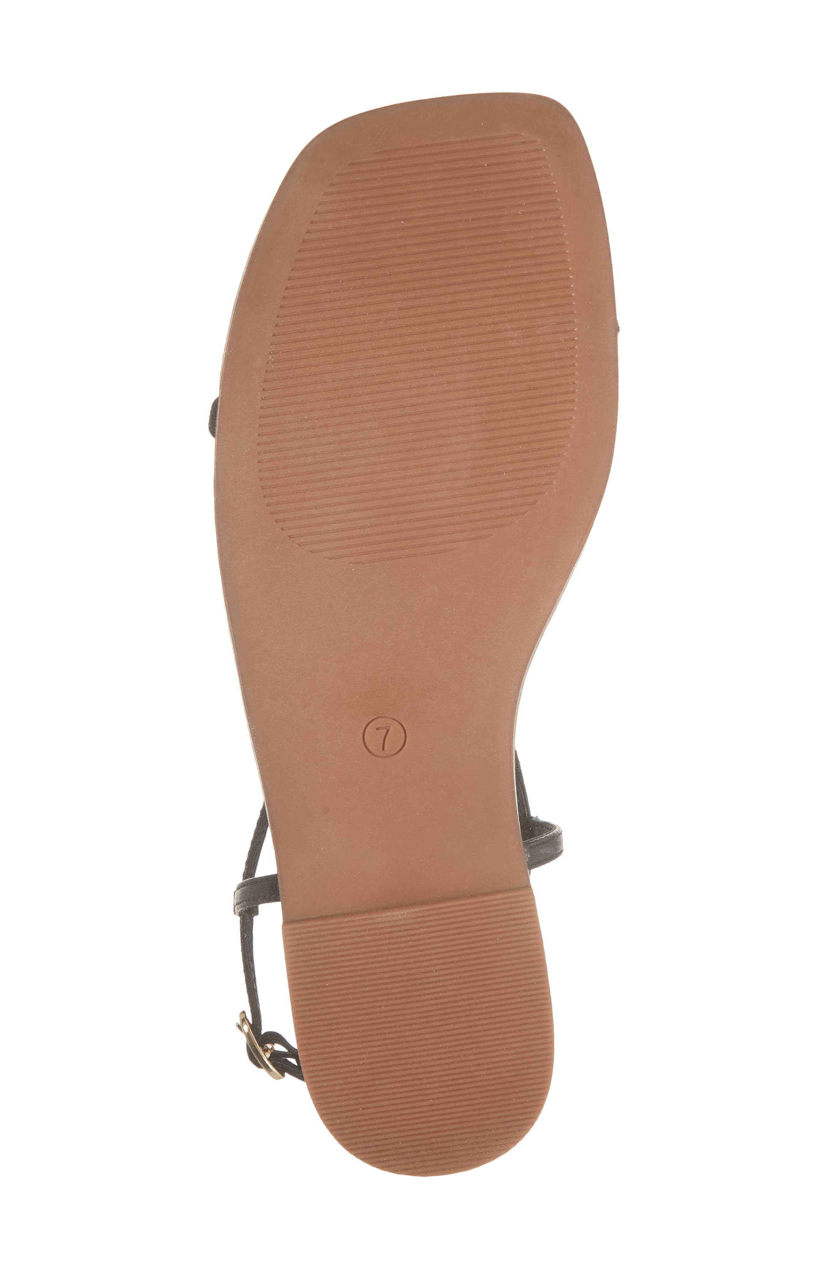 Ritzy Wood Bead Sandal, Alternate, color, BLACK / NATURAL