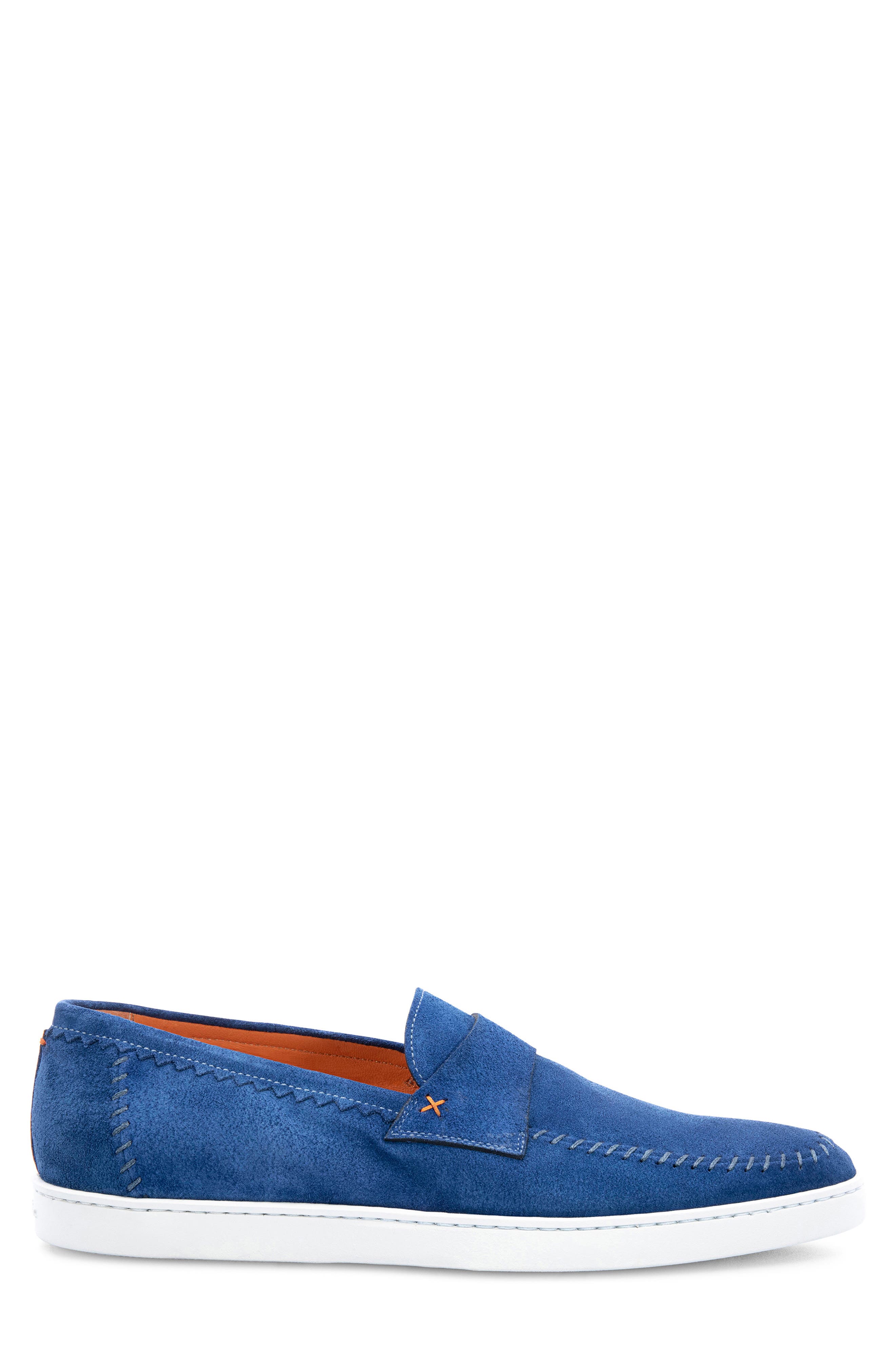 Santoni Banker Loafer Sneaker, Alternate, color, 
