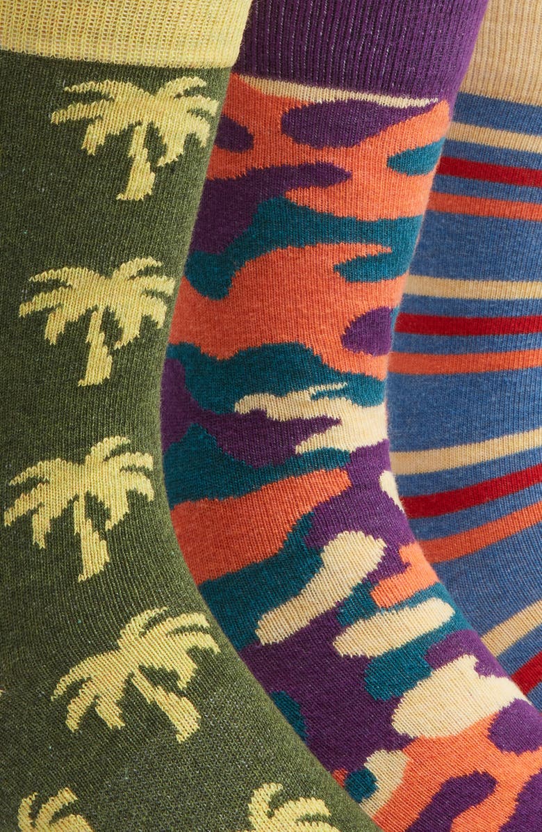 Able Made Assorted 3-Pack Socks Box Set, Alternate, color, 