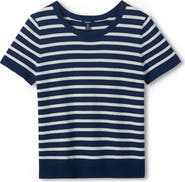 Hatley Stripe Short Sleeve Sweater
