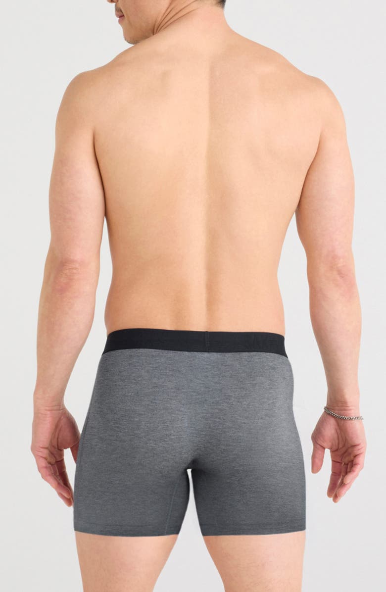 SAXX Assorted 3-Pack Vibe Xtra Super Soft Boxer Briefs, Alternate, color, Black/ Dark Grey Heather/ Navy