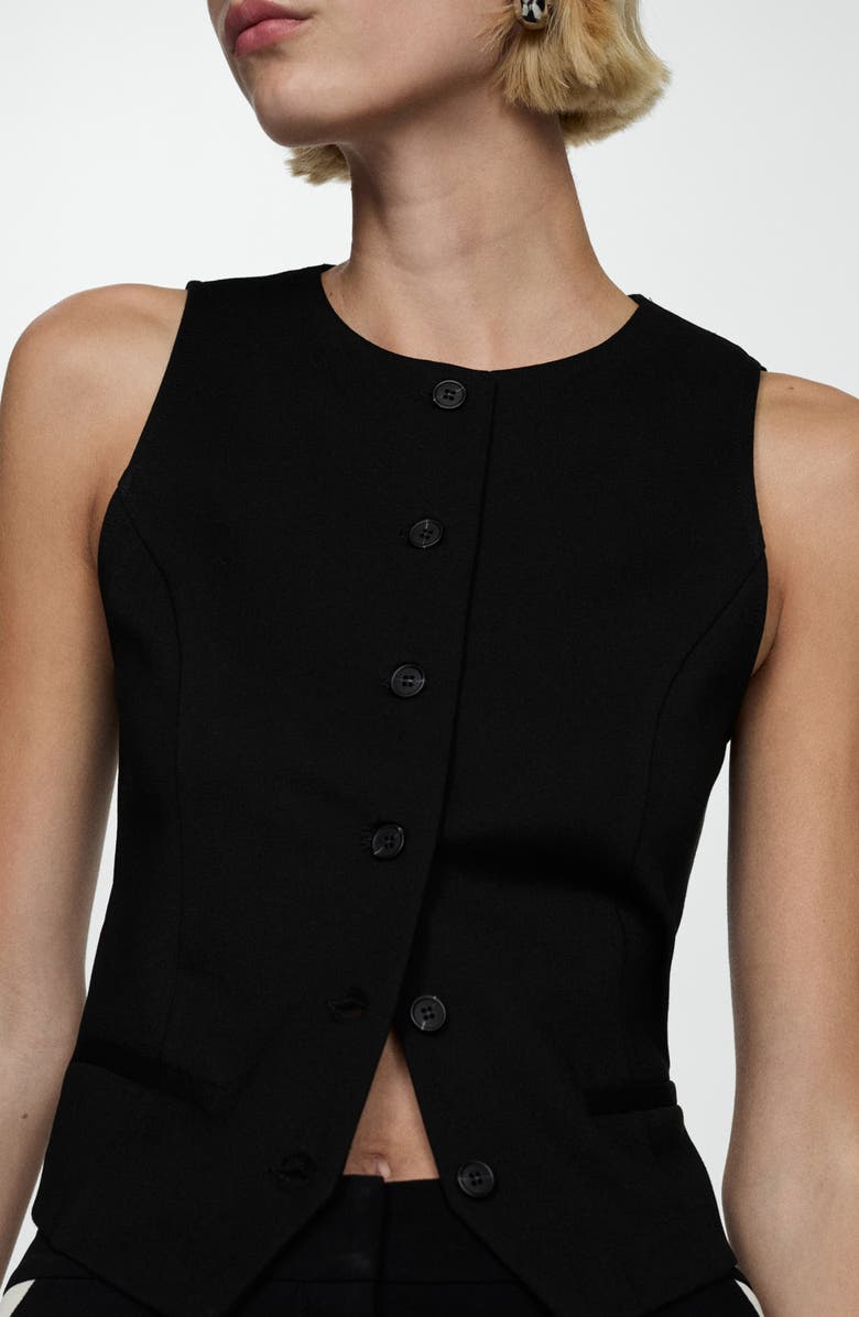 MANGO Crop Vest, Alternate, color, 