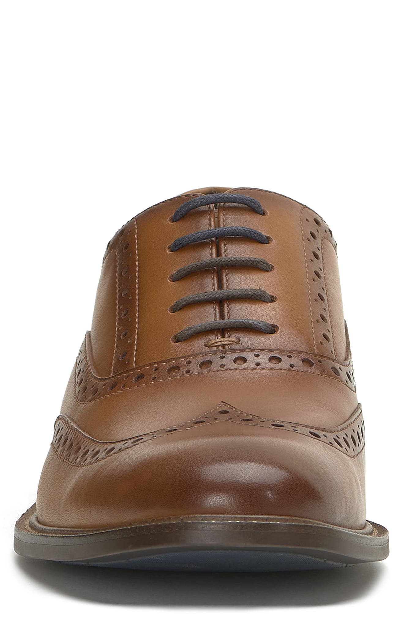Vince Camuto Lazzarp Leather Oxford Shoe, Alternate, color, Brown 01