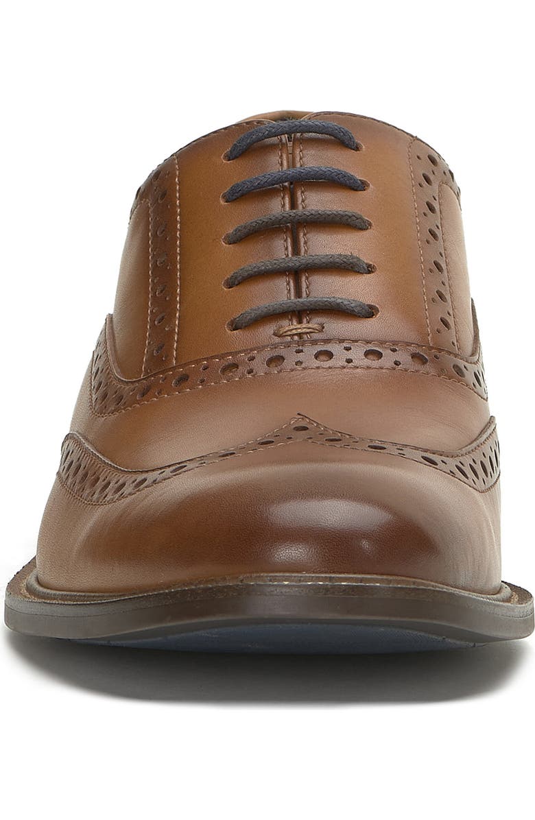 Vince Camuto Lazzarp Leather Oxford Shoe, Alternate, color, Brown 01