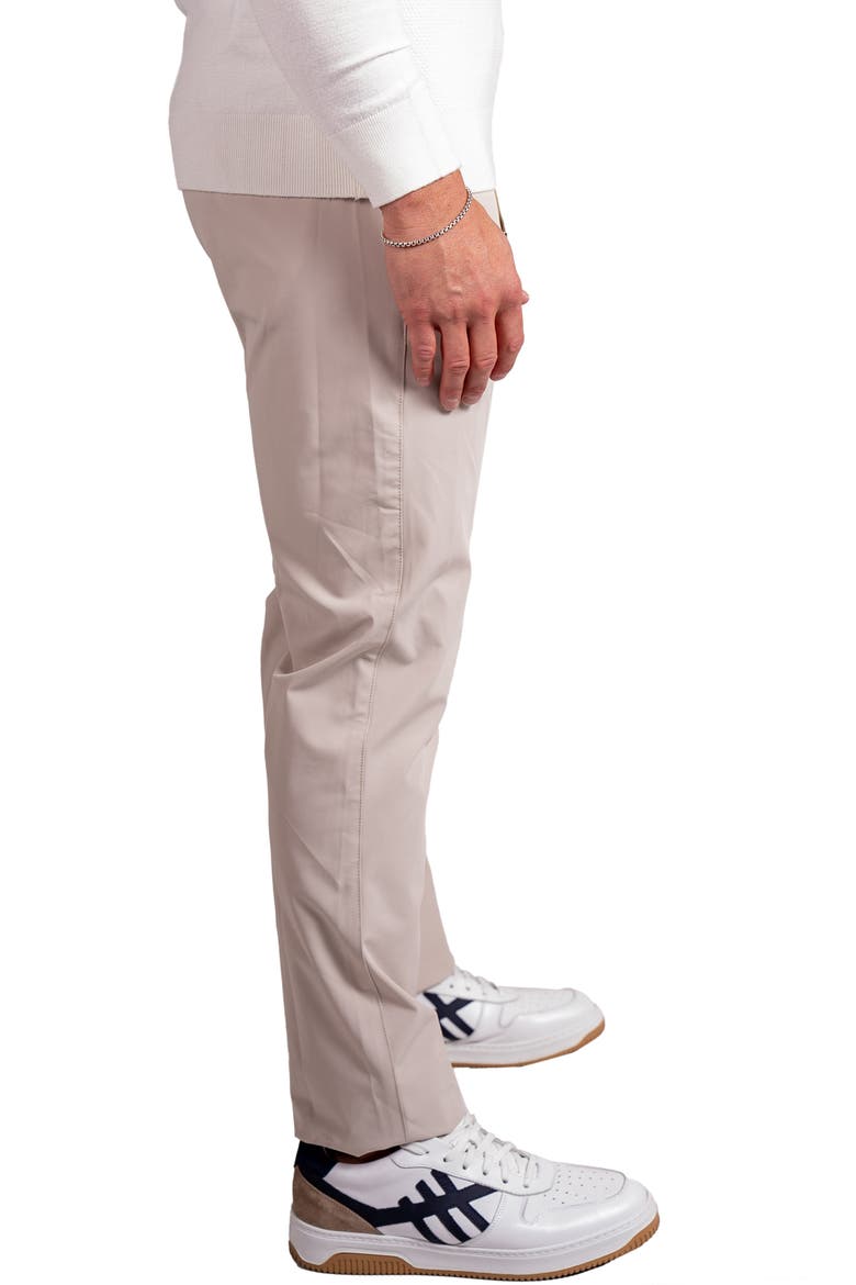 Resistancesolid Brown Drawstring Pants, Alternate, color, BROWN