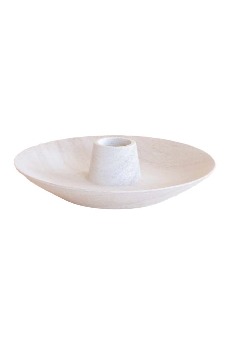 Round Taper Holder - Set of 2, Main, color, Blonde Cedar