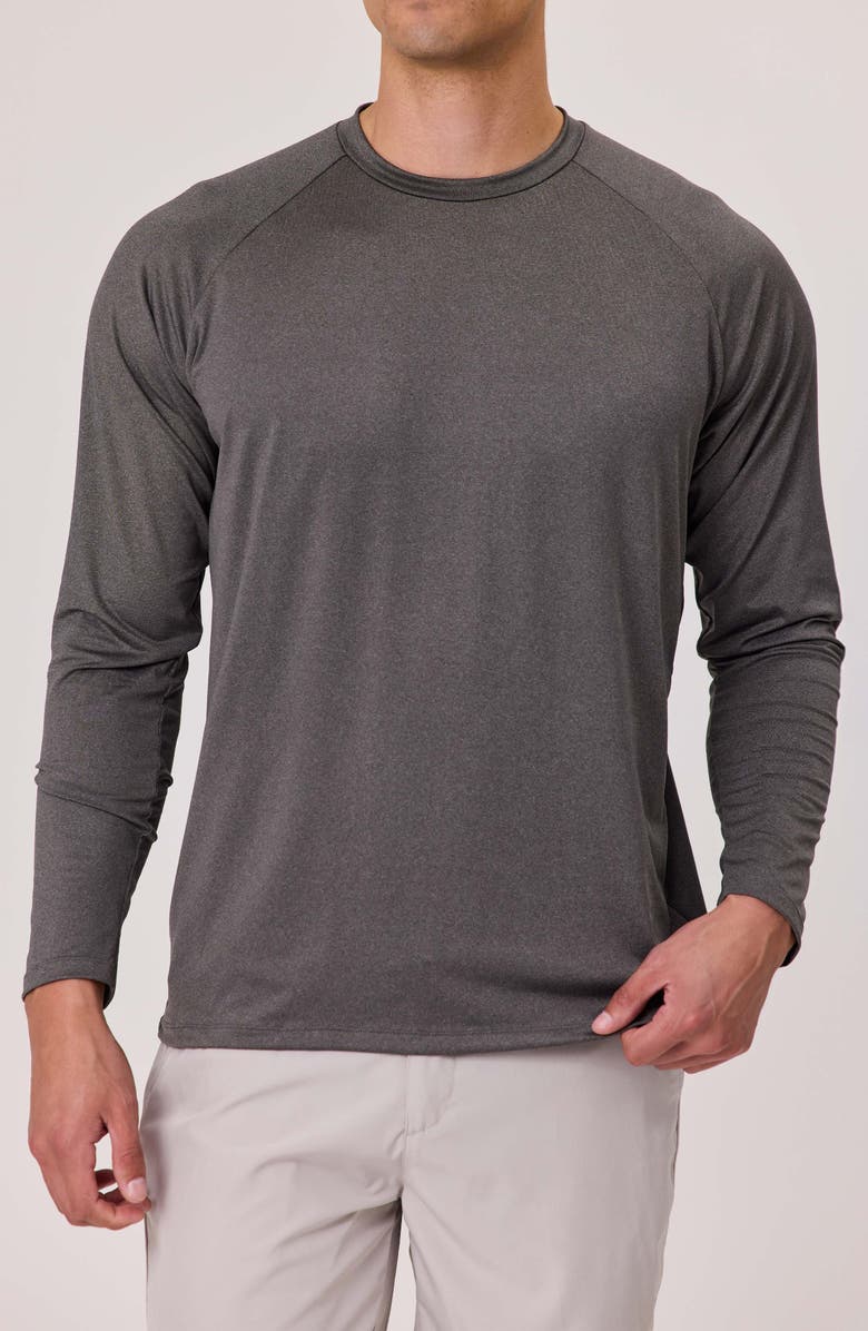 Snapper Rock Men's Long Sleeve Outbound Tee, Alternate, color, Granite