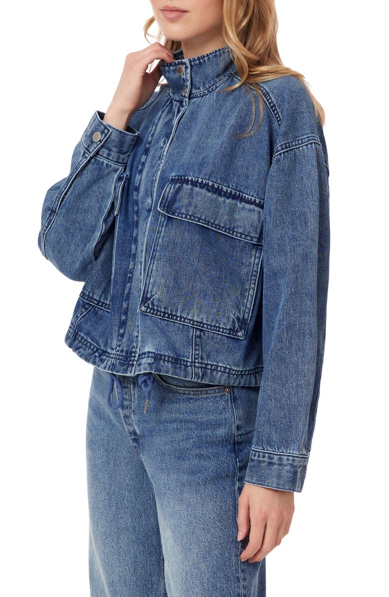 Scotch & Soda Cropped Utility Jacket, Alternate, color, Flatiron