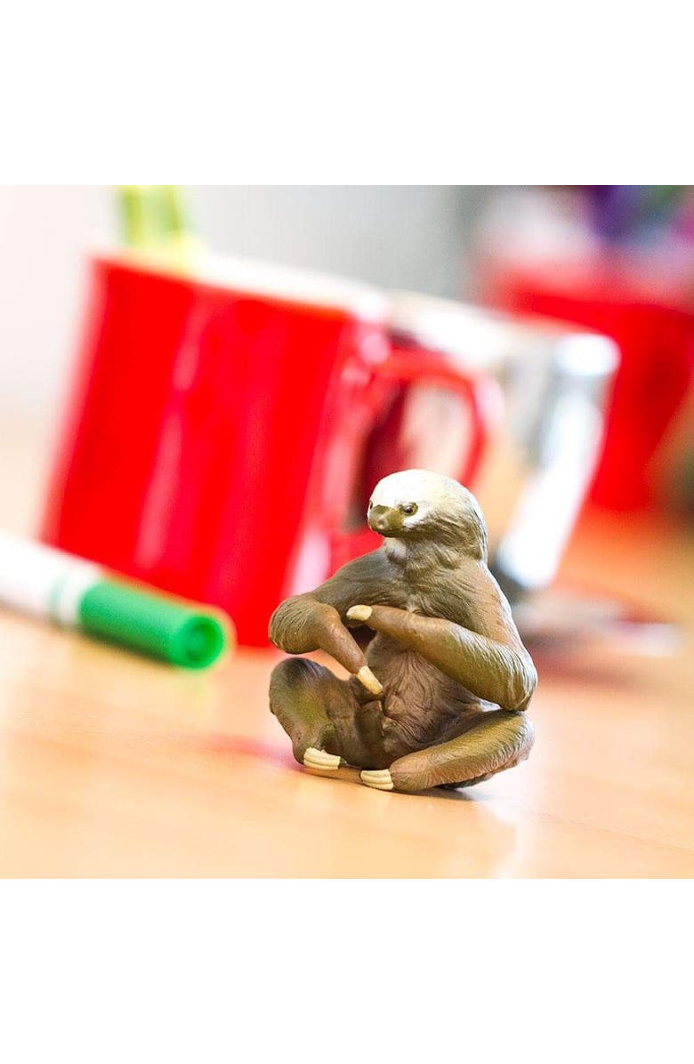 Safari Ltd. Two-Toed Sloth Kids Toy Figure, Alternate, color, NO COLOR