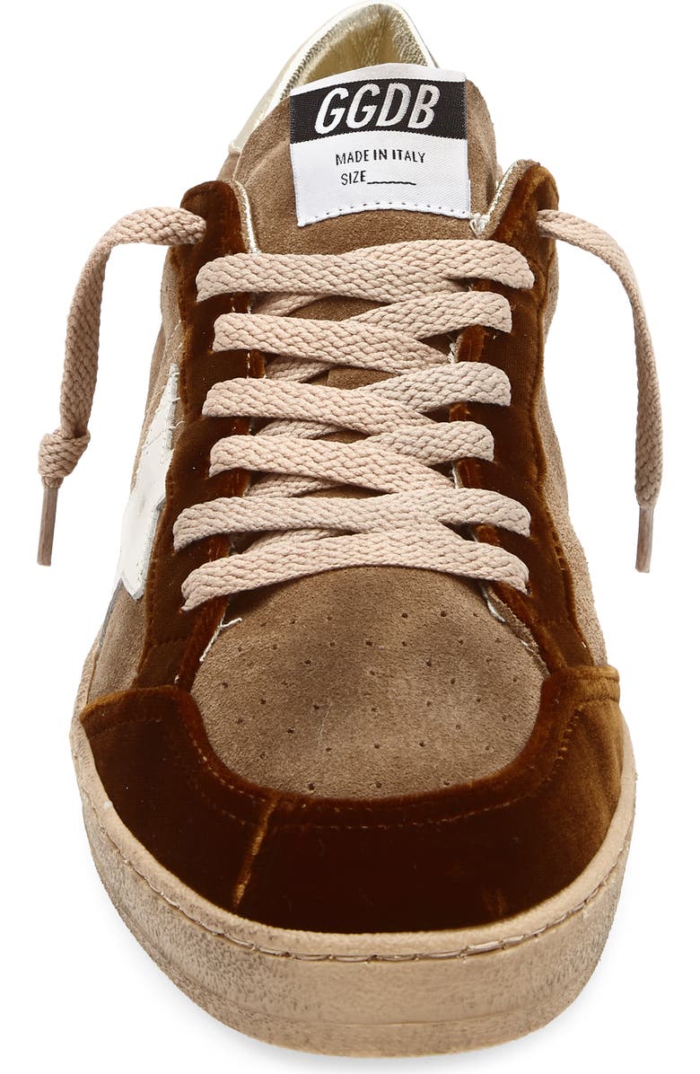 Golden Goose Ball Star Low Top Sneaker, Alternate, color, Tabacco/ Cognac/ Milk