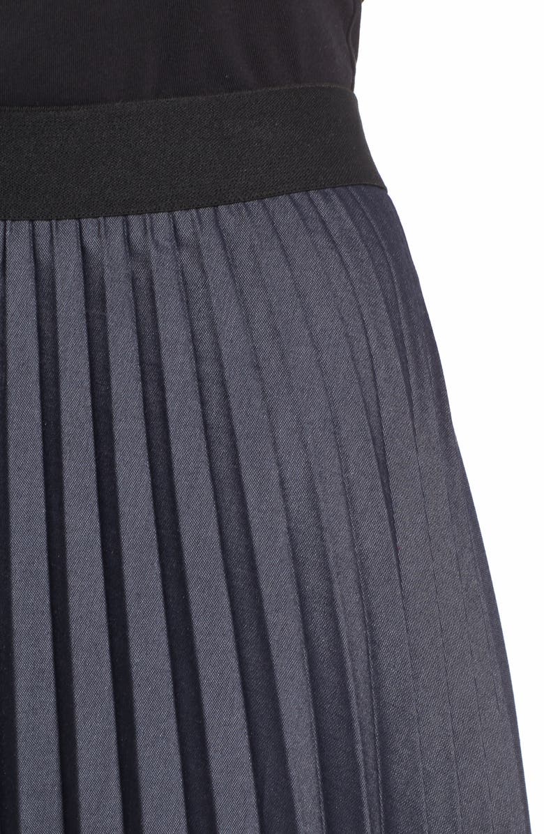 Halogen<sup>®</sup> Pleat Midi Skirt, Alternate, color, 