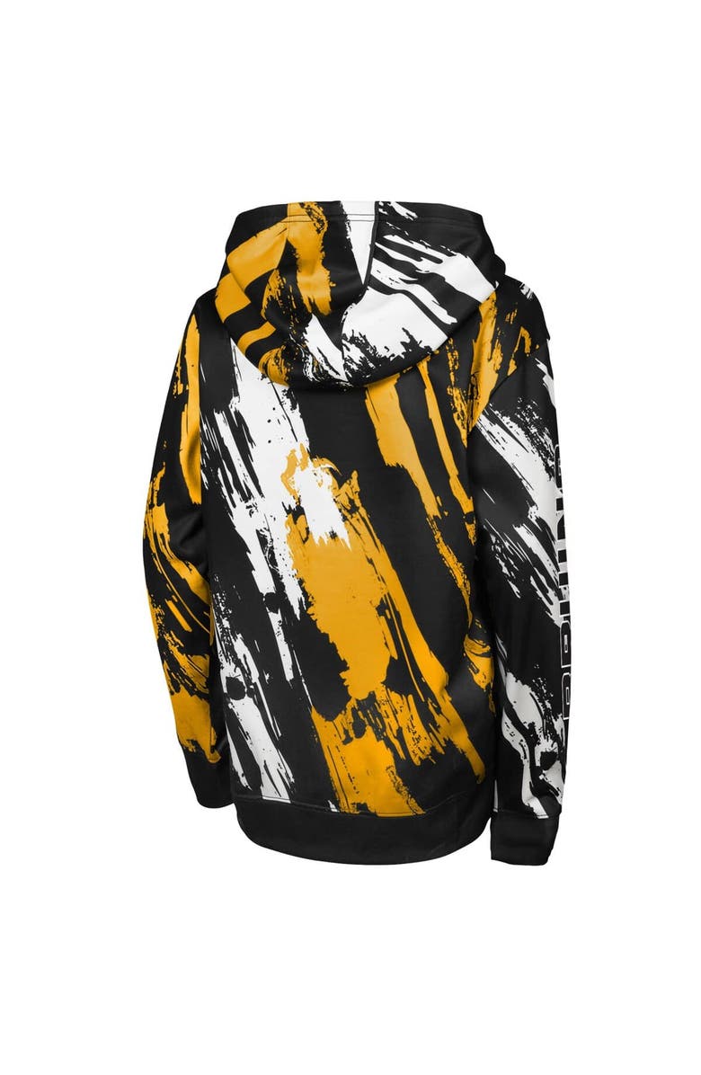 Outerstuff Preschool Black Boston Bruins Master Snipe Pullover Hoodie, Alternate, color, 