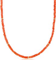 The Lovery Fine Jewelry Carnelian Bead Necklace