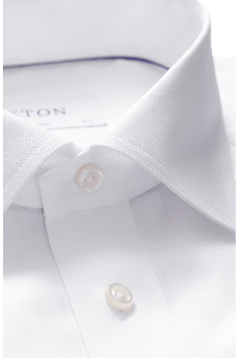 Classic Fit Solid Dress Shirt, Alternate, color, WHITE