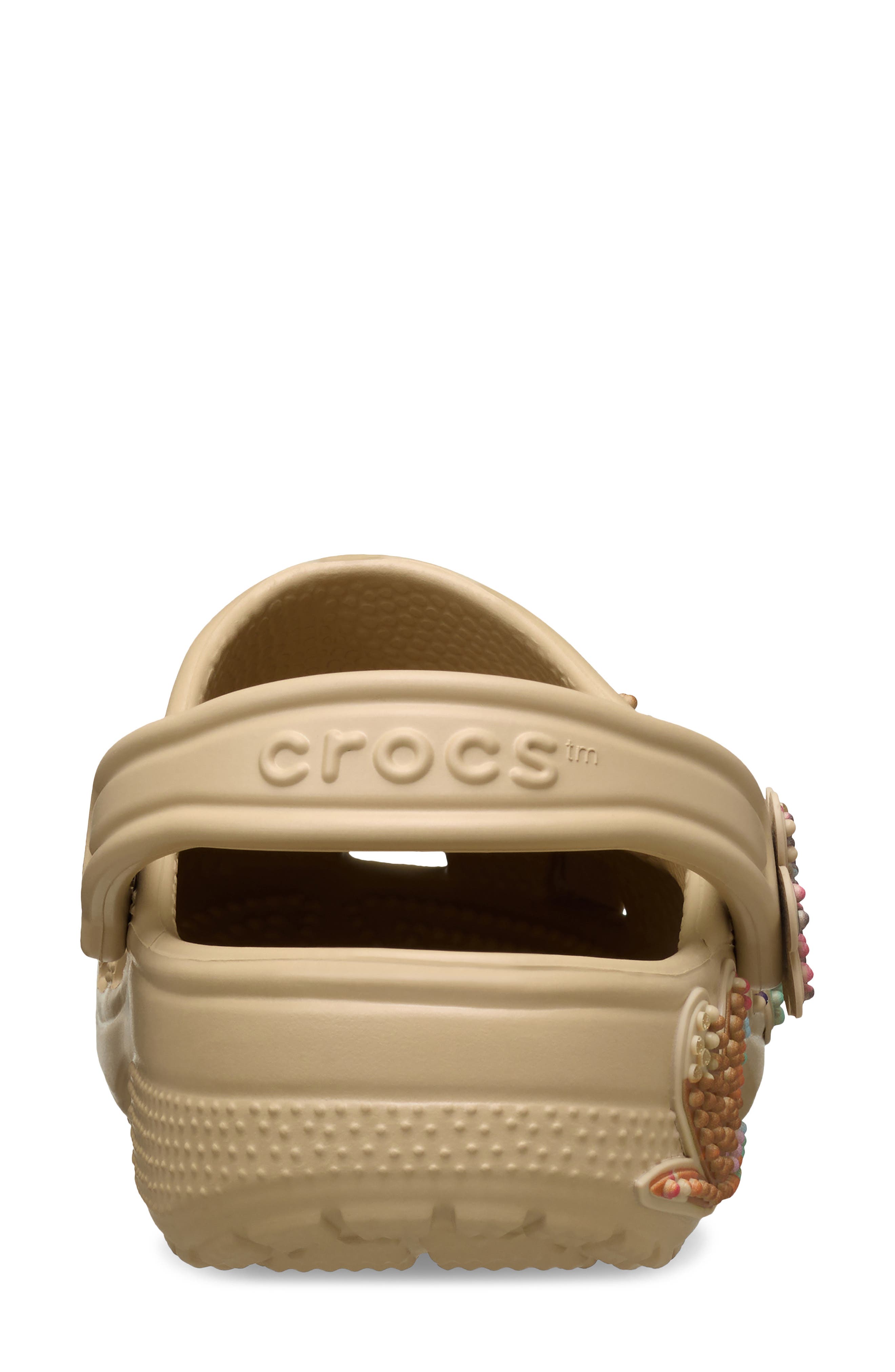 CROCS Classic Beaded Clog, Alternate, color, Beige