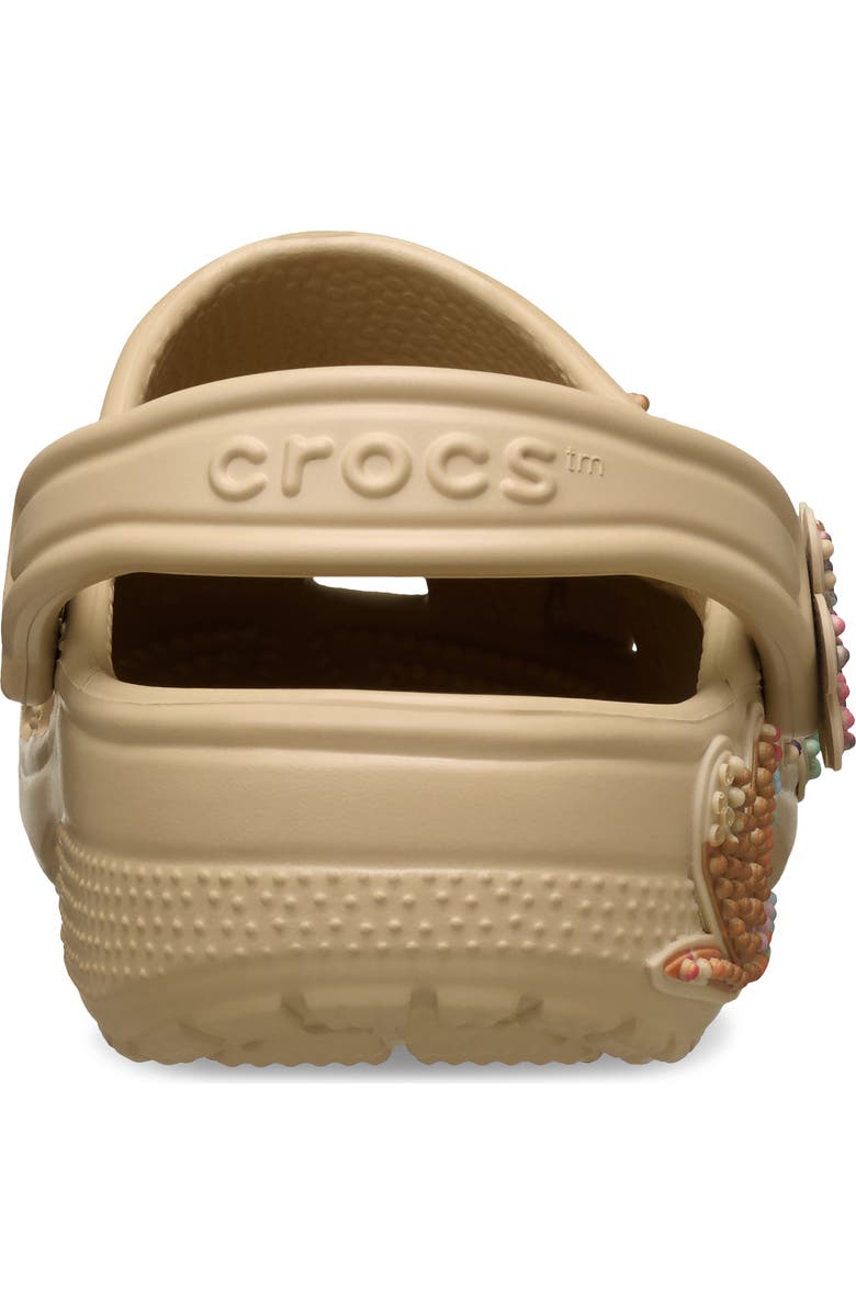 CROCS Classic Beaded Clog, Alternate, color, Beige