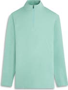 Bugatchi Quarter Zip Performance Pullover