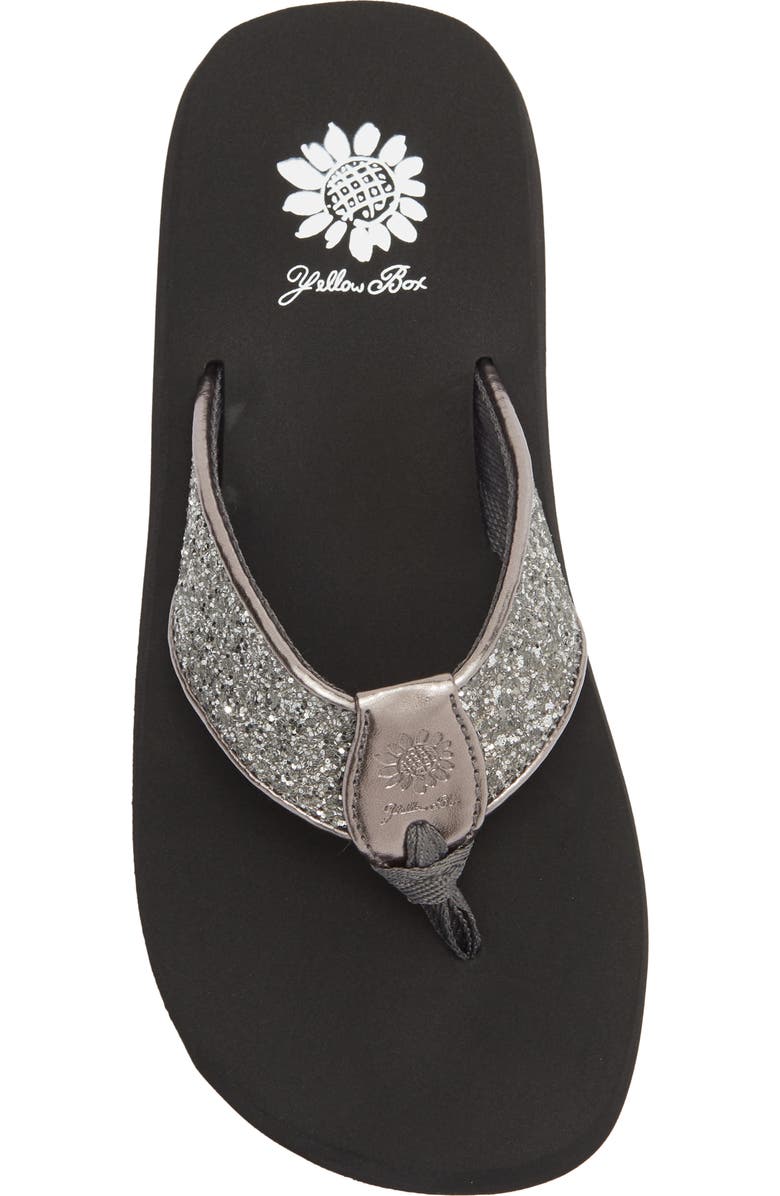 Yellow Box Premium Feliks Flip Flop Sandal, Alternate, color, Gray