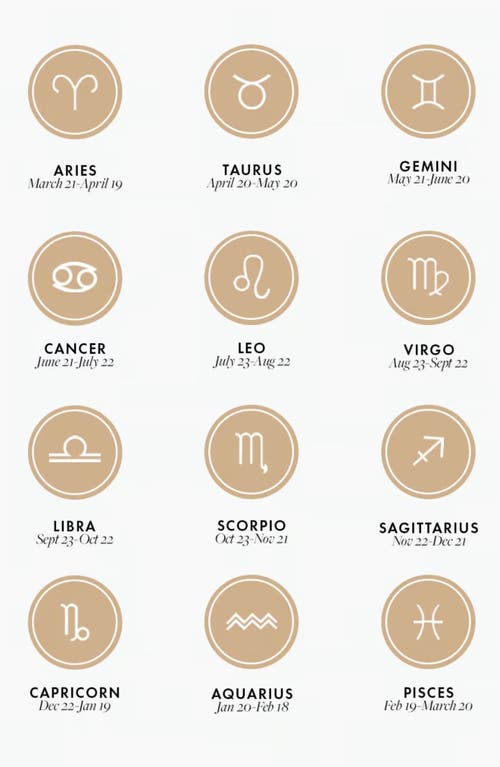 Adornia Fine Zodiac Sign Stud Earring