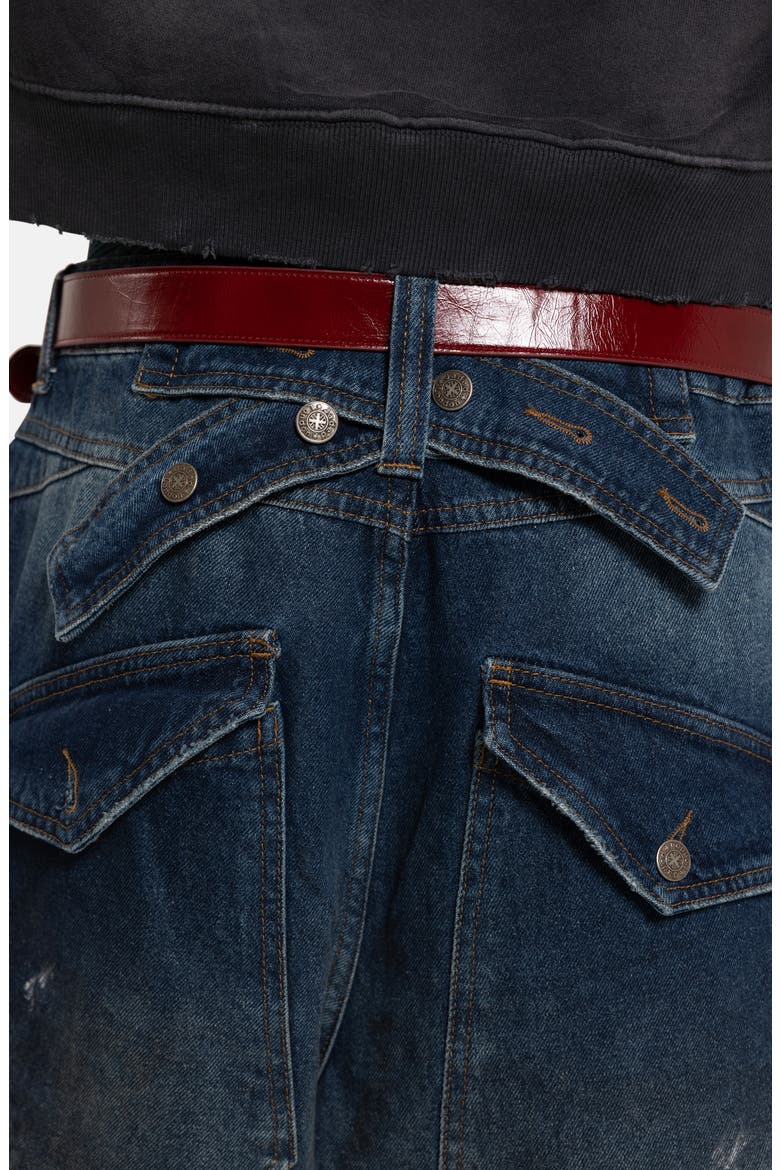 Cinch Painter Baggy Jeans, Alternate, color, BLUE