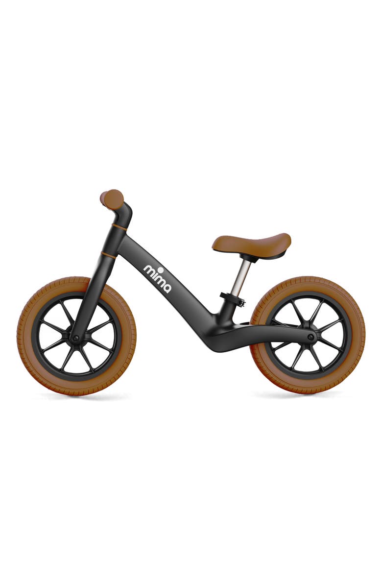 mima Zoom Lite Balance Bike, Alternate, color, Black