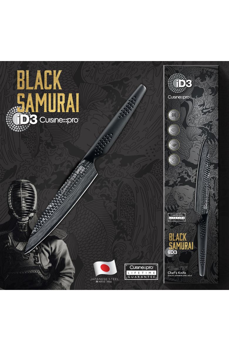 Cuisine::pro<sup>®</sup> iD3<sup>®</sup> BLACK SAMURAI 5" Chef's Knife, Alternate, color, Black