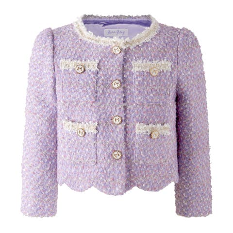 Tweed Scalloped Skirt Set (Toddler, Little Kid, Big Kid)